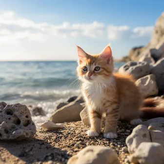 Un Retiro Melódico Para Gatos: Armonía Junto Al Agua by Efectos especiales del bosque