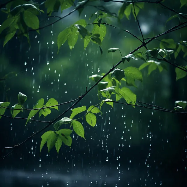 Binaural Rain for Mindful Calm