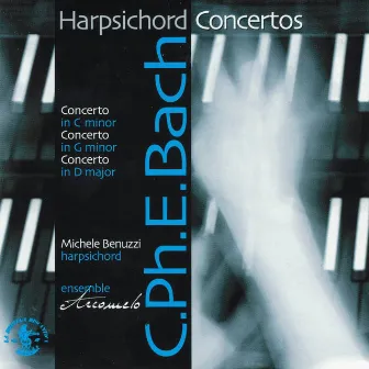 Carl Philipp Emanuel Bach : Harpsichord Concertos (Ensemble Arcomelo: Servio Bona, Ulrike Slowik, Michio Iasji, Elisa Bestetti, Daniela Godio, Lorenzo Gugole, Paolo Turri, Valentina Ponzoni, Sven Roessel) by Michele Benuzzi