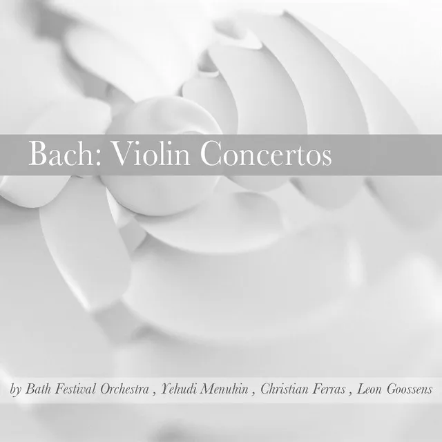 Concerto for Violin and Oboe in D Minor, BWV 1060: II. Adagio