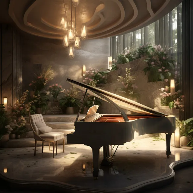 Relaxing Piano Deep Echo