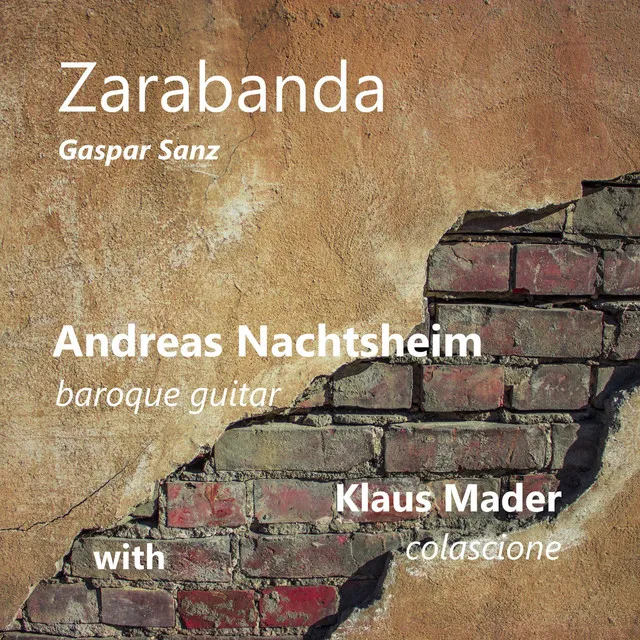 Gaspar Sanz - Zarabanda - Arr. An: Zarabanda - After Gaspar Sanz