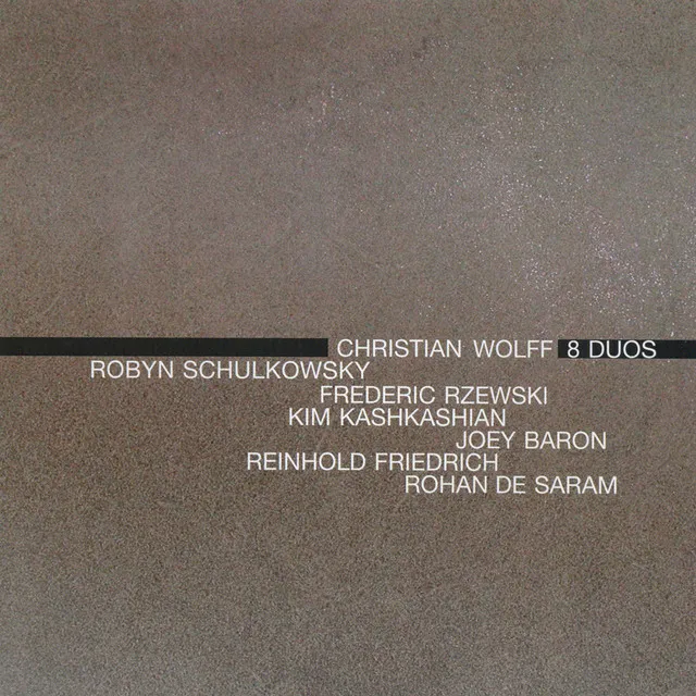 Christian Wolff: 8 Duos