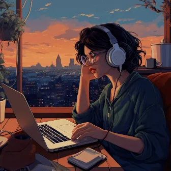 Lofi Workday Grooves: Productive Vibes by Work at Home Music