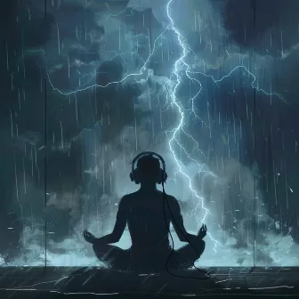 Meditation in Thunder Calm: Soothing Sounds by Car In Rain