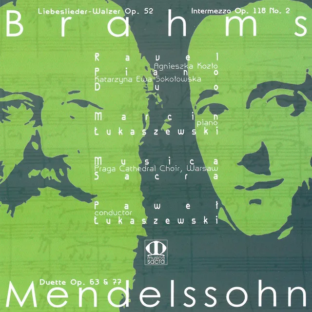 Johannes Brahms: Liebeslieder-Walzer No.4, Op. 52: Wie des Abends schöne Röte