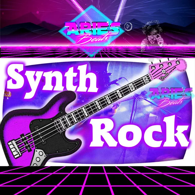 Synth Rock - 80S Retro Wave E Guitar Synthwave Pop