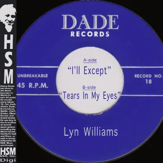 I'll Except / Tears in My Eyes by Lyn Williams