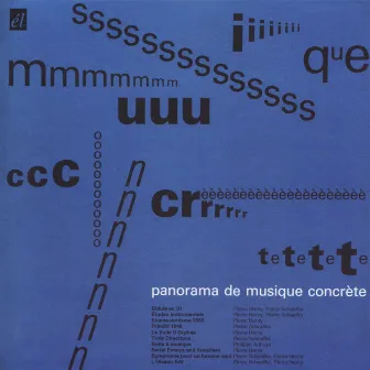 Panorama de Musique Concréte by Pierre Schaeffer