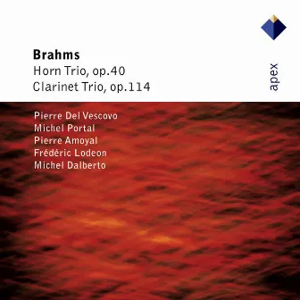 Brahms: Horn Trio, Op. 40 & Clarinet Trio, Op. 114 by Pierre del Vescovo