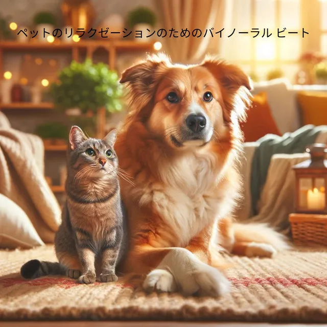 ハッピー、ふわふわの犬