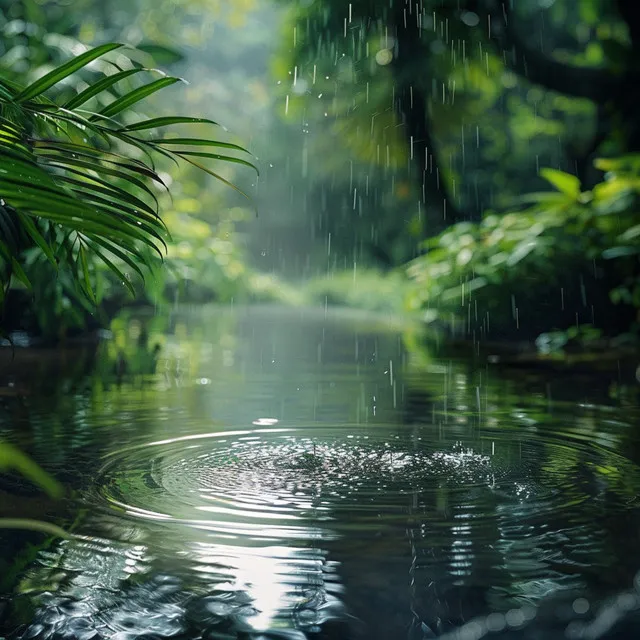 El Suave Patio De La Lluvia Relajante