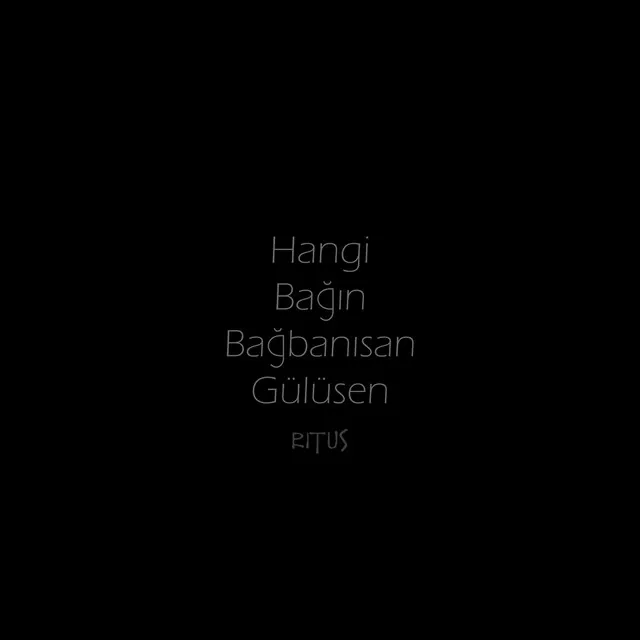 Hangi Bağın Bağbanısan Gülüsen