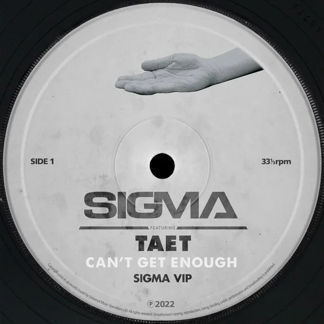 Can't Get Enough - Sigma VIP