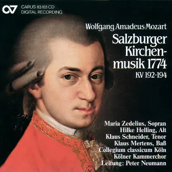 Wolfgang Amadeus Mozart: Salzburger Kirchenmusik 1774 by Kölner Kammerchor