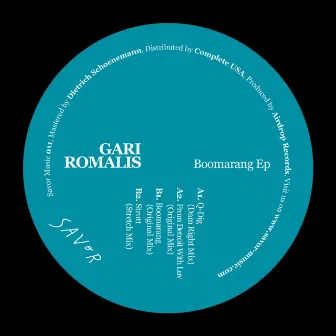 Boomarang EP by Gari Romalis