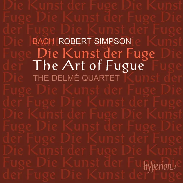 The Art of Fugue, BWV 1080 (Arr. R. Simpson for String Quartet): Contrapunctus I