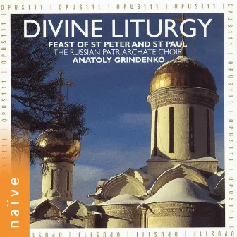 Divine Liturgy: Feast of Saint Peter and Saint Paul by Anatoly Grindenko