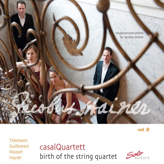 Quatrieme livre de 6 quatuors, Quartet No. 5 in G Major, TWV 43:G5: III. Adagio (Version for string quartet)