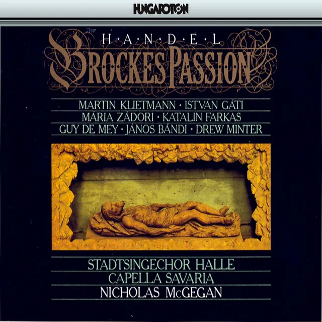 Der fur die Sunde der Welt gemartete und sterbende Jesus, "Brockes Passion", HWV 48: Accompagnato: Das ist mein Blut (Jesus)