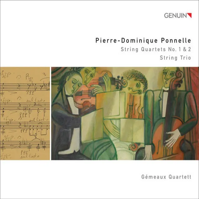 Ponnelle, P.D.: String Quartets Nos. 1 & 2 / String Trio