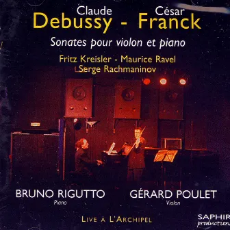 Sonates Pour Violon Et Piano by Bruno Rigutto