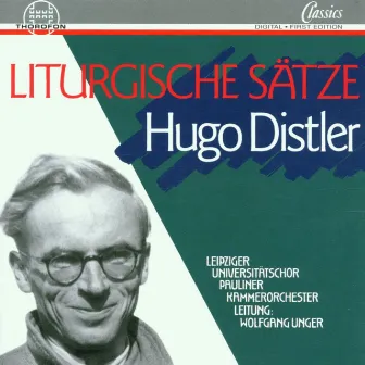 Distler: Liturgische Sätze by Hugo Distler