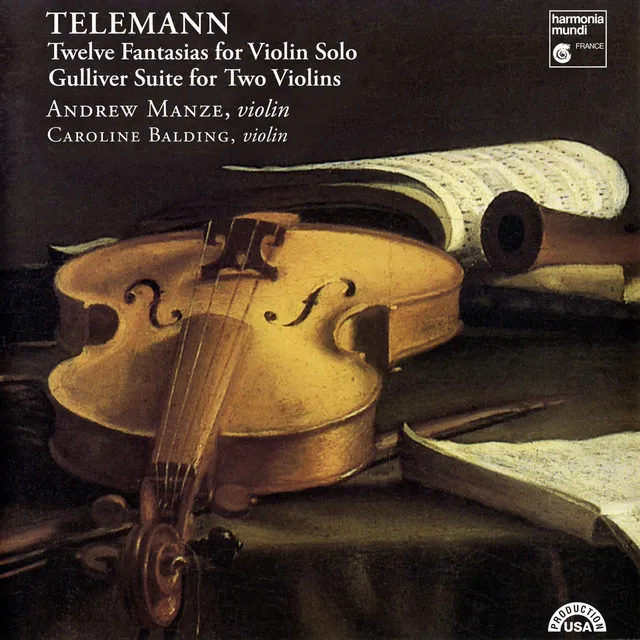 Susanna, HWV 66, Gulliver Suite for two violins: Loure der gesitten Houyhnhnms & Furie der unartigen Yahoos