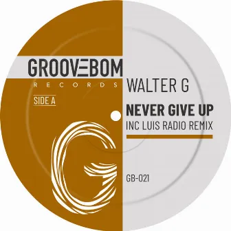 Never Give Up (Inc Luis Radio Remix) by Walter G