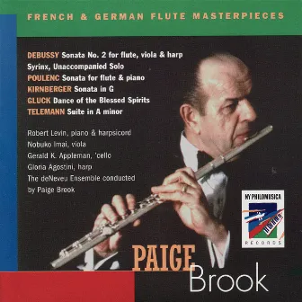 French & German Flute Masterpieces by Gerald K Appleman