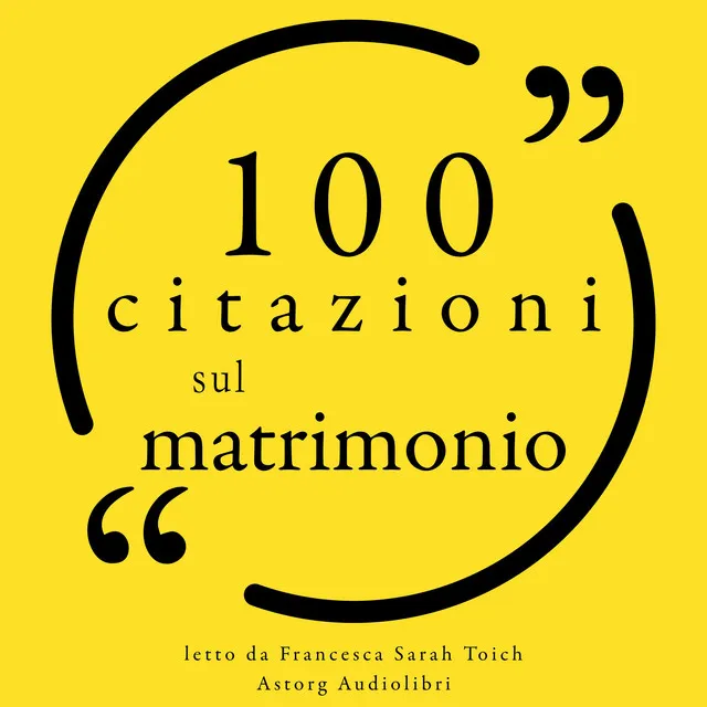 Chapter 1.2 - 100 Citazioni sul matrimonio