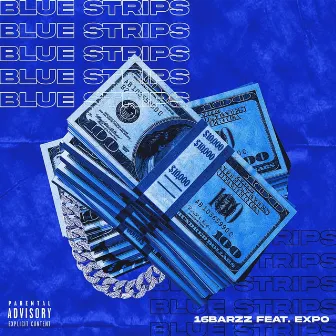 Blue Strips by 16barzz