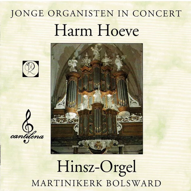 Jonge Organisten in Concert; Harm Hoeve bespeelt de Hinz-orgel van de Martinikerk, Bolswaard