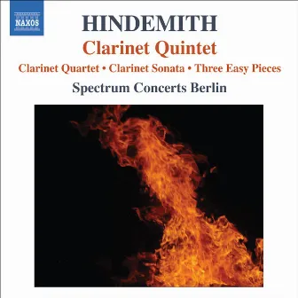 Hindemith, P.: Quartet for Clarinet and Piano Trio / Clarinet Sonata / 3 Leichte Stucke / Clarinet Quintet by Spectrum Concerts Berlin