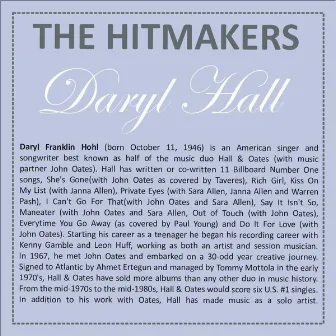 Hits written by Daryl Hall by Unknown Artist