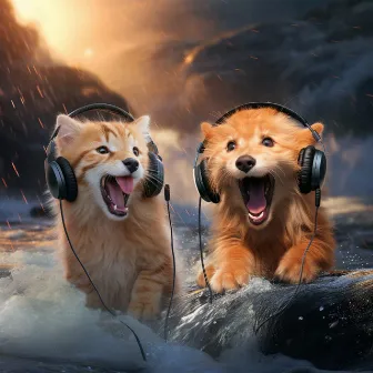 Music for Pets: Comfort in Rain Duet by Weather Batches