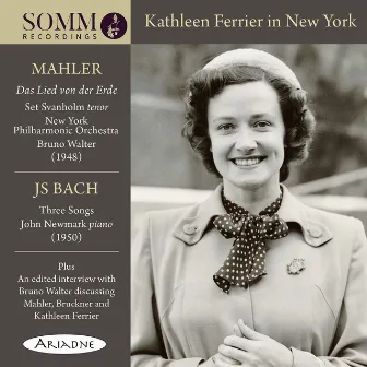 Kathleen Ferrier in New York by John Newmark