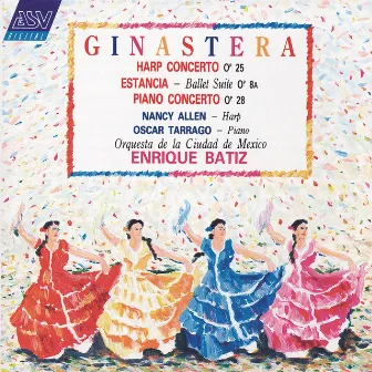 Ginastera: Harp Concerto; Estancia; Piano Concerto by Orquesta Filarmónica de la Ciudad de México