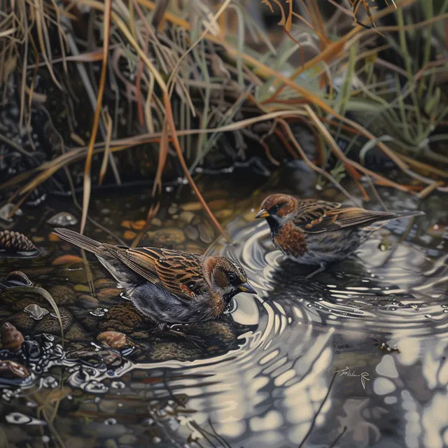 Binaural Meditation with Birds Creek and Nature Harmony