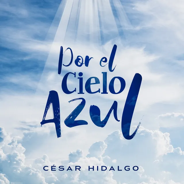 Por el cielo azul