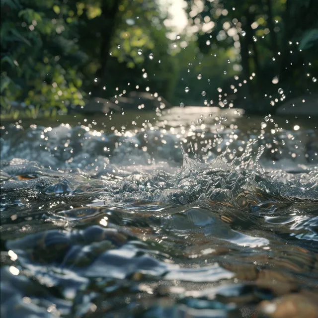 Pets’ Soothing Water: Calm River Sounds