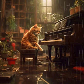 Serenata De Mascotas Con El Piano Lluvioso En Armonía by Melodías suaves