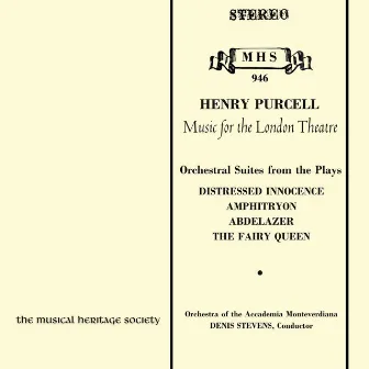 Purcell: Music for the London Theater by Denis Stevens