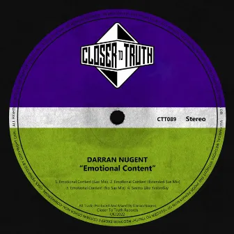 Emotional Content by Darran Nugent