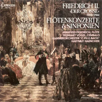 Frederick Ii: Sinfonias / Flute Concertos by Frederick the Great