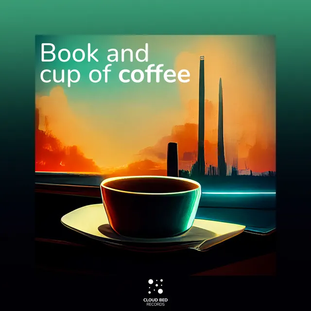 Book and cup of coffee