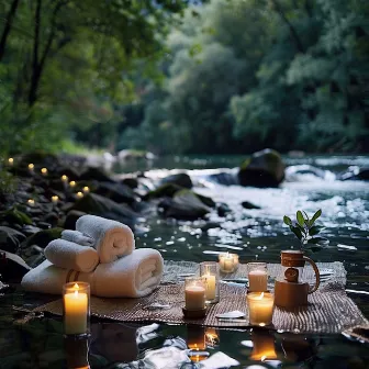 Spa Waters Flow: River Massage Melody by 