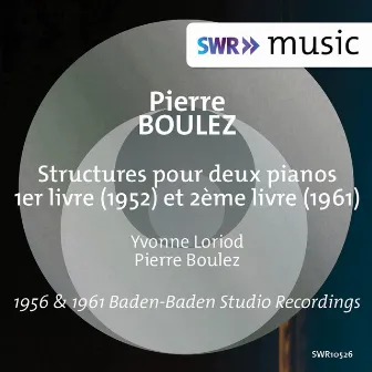 Boulez: Structures, Books 1 & 2 by Yvonne Loriod