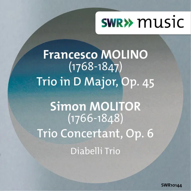 Molino: Trio in D Major, Op. 45 - Molitor: Trio Concertant, Op. 6