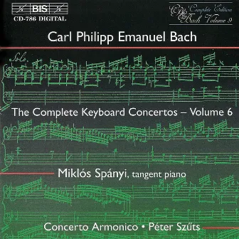 Bach: Complete Keyboard Concertos, Vol. 6 by Péter Szűts